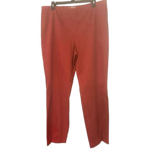 NIC+ZOE NWT Seams All Day Denim Slim Ankle Pants In Dahlia Size 16 - Picture 4 of 13
